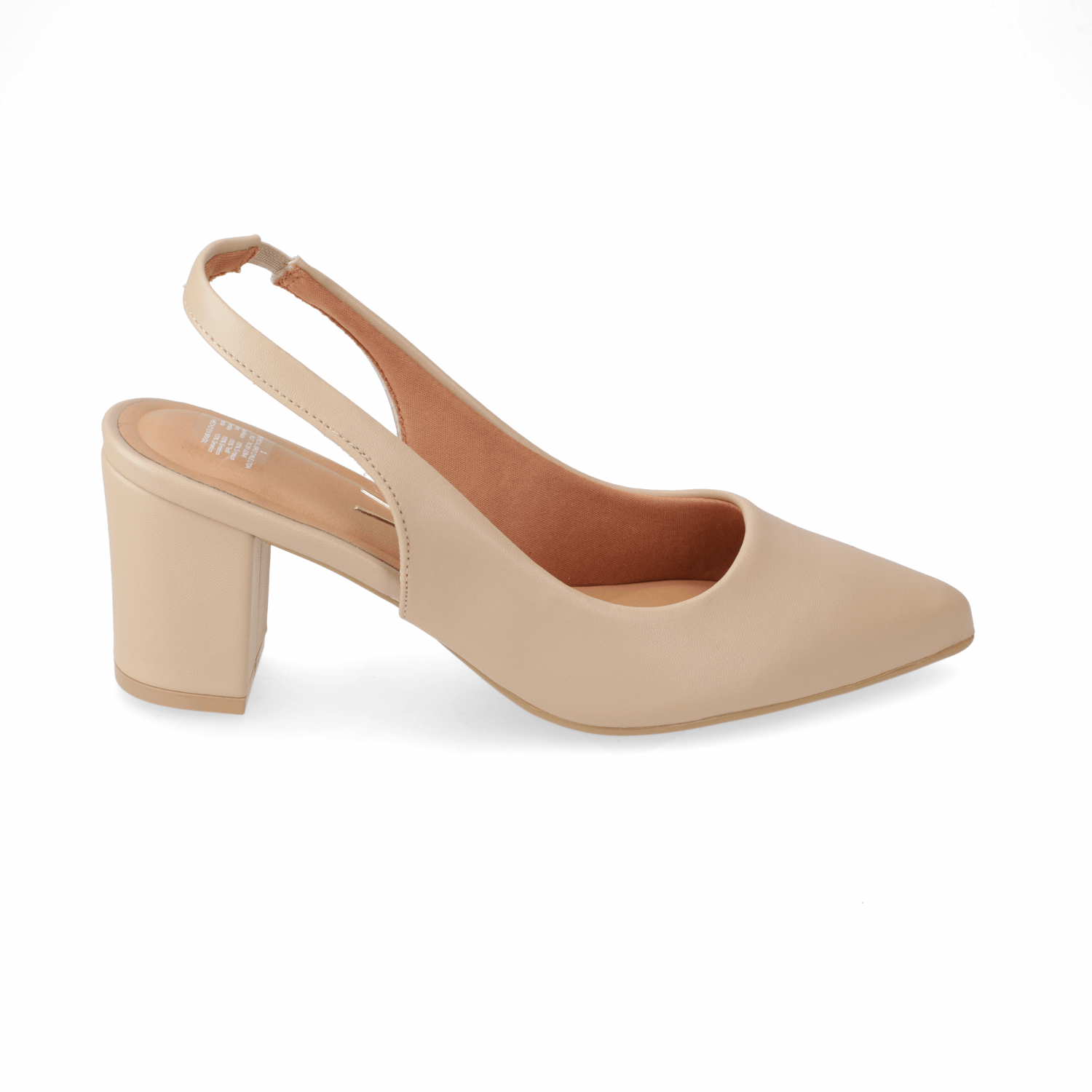 Taco Ancho 7 cm Beige Vizzano 35 / Beige