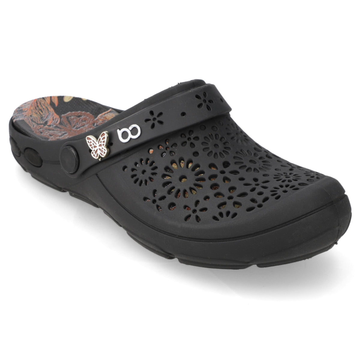 Clog Negra Boaonda 34 / Negro