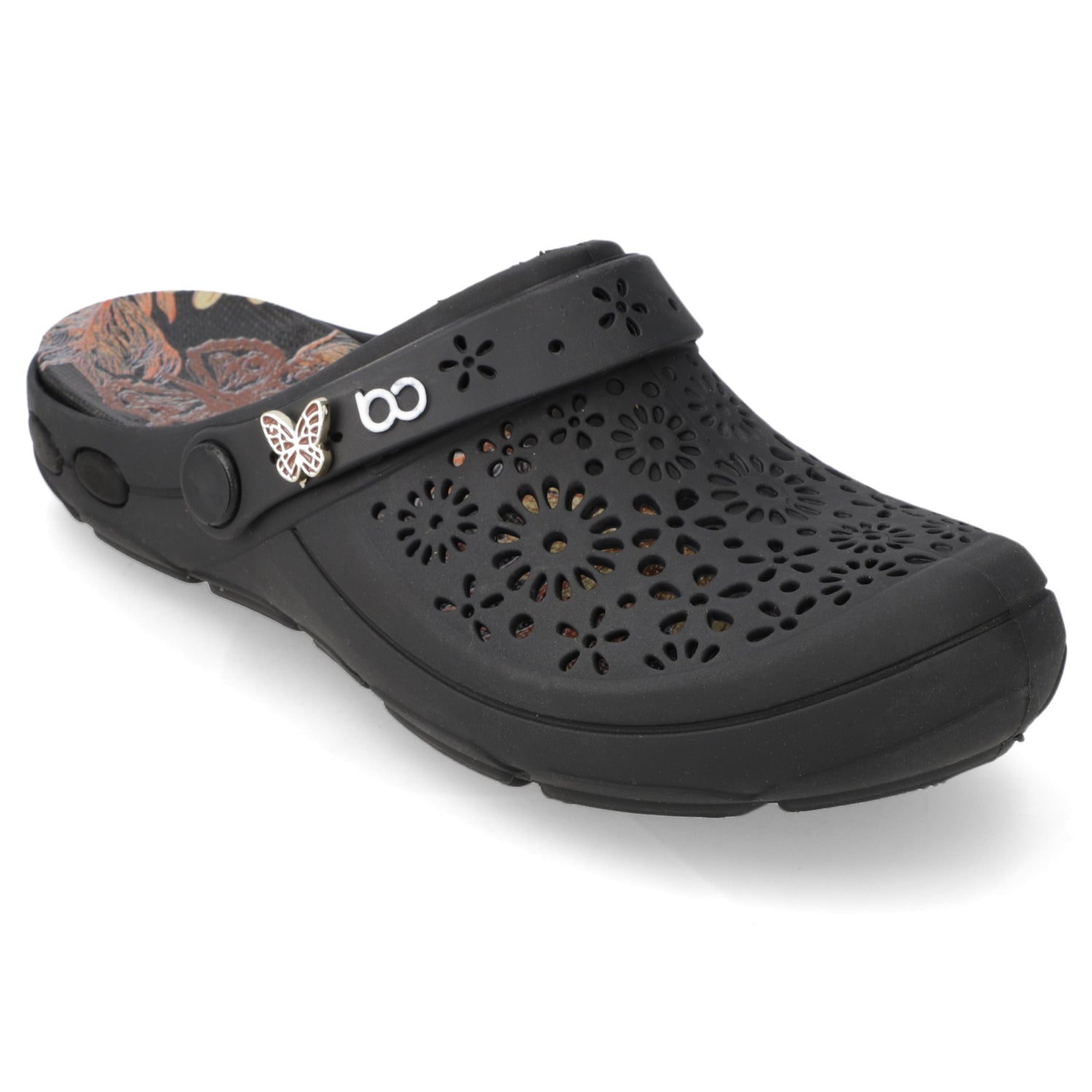 Clog Negra Boaonda 34 / Negro