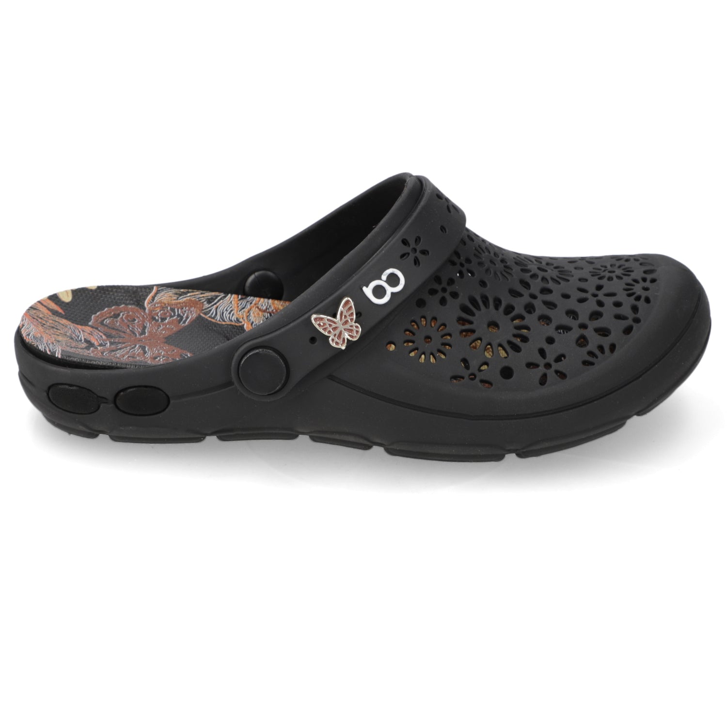 Clog Negra Boaonda 34 / Negro