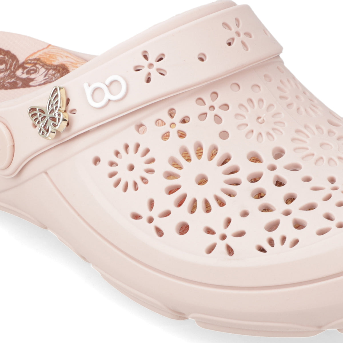 Clog Rosada Boaonda 34 / Rosado