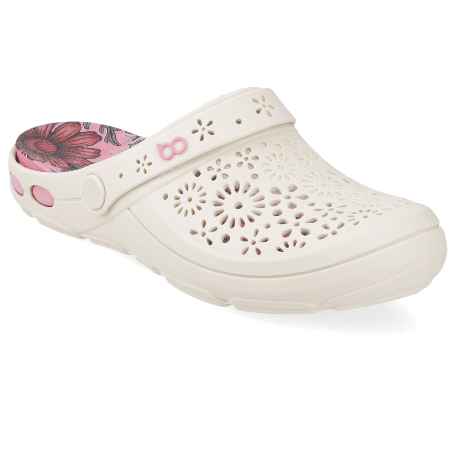 Zueco Mujer Nellie Blanco OFF Boaonda 35 / Blanco
