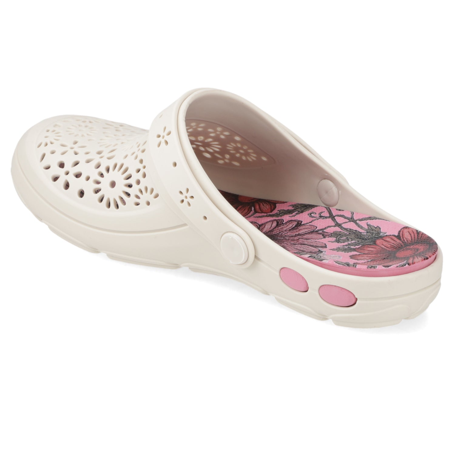 Zueco Mujer Nellie Blanco OFF Boaonda 35 / Blanco