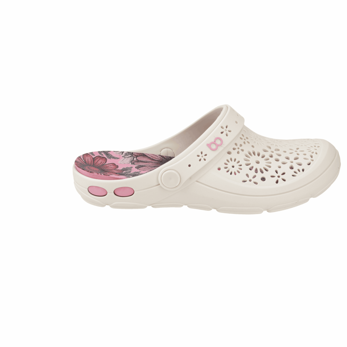 Zueco Mujer Nellie Blanco OFF Boaonda 35 / Blanco