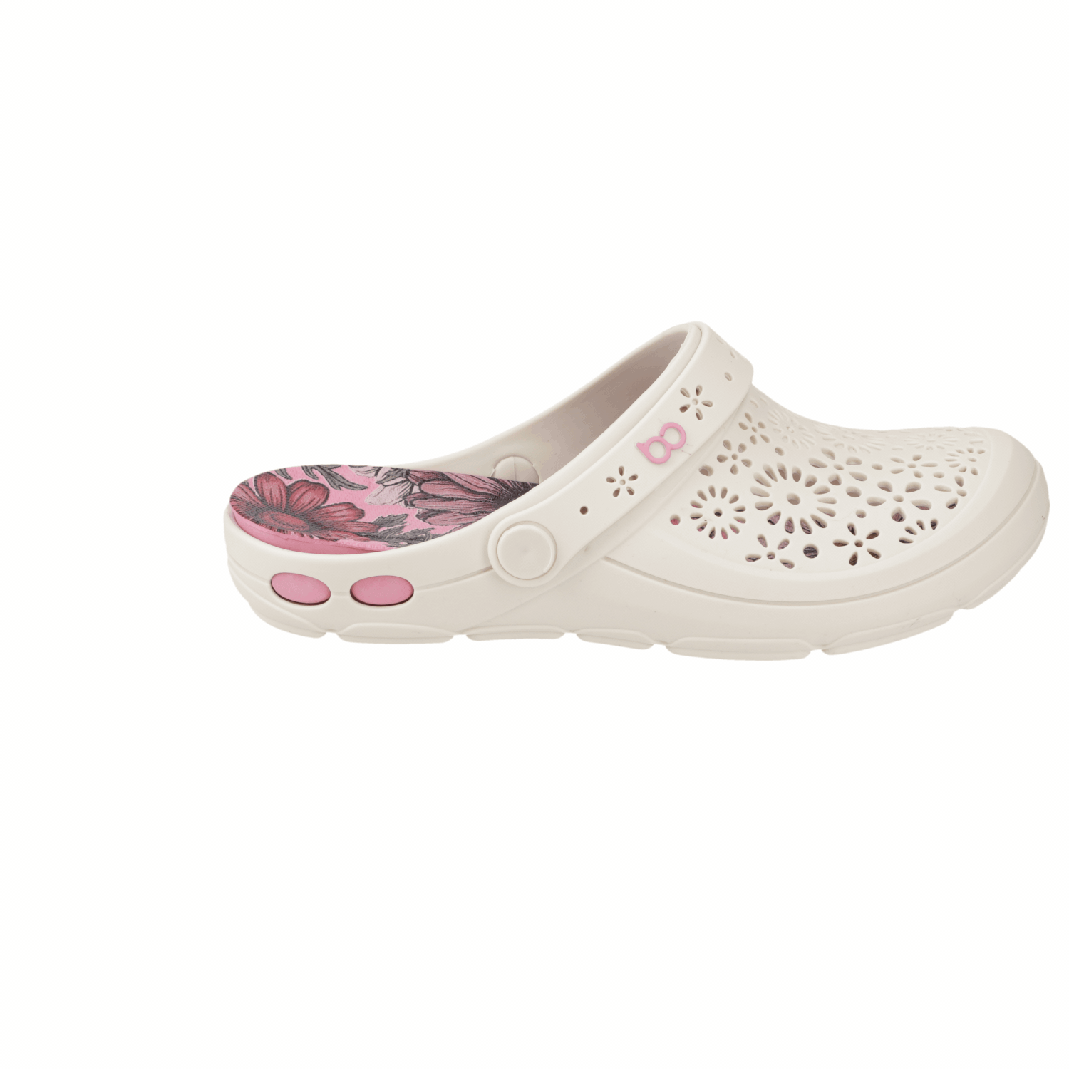 Zueco Mujer Nellie Blanco OFF Boaonda 35 / Blanco
