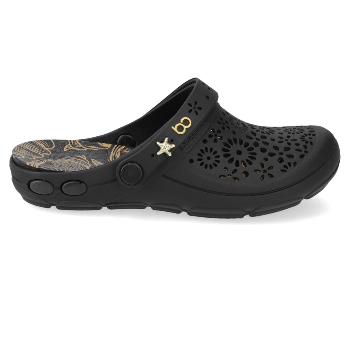 Zueco Mujer Nellie Negro OFF Boaonda 35 / Negro