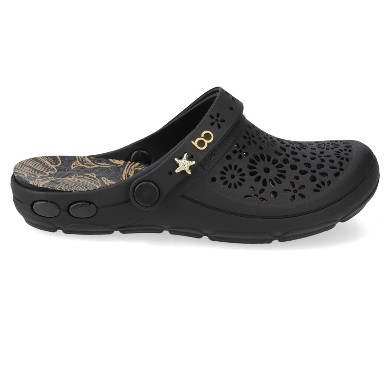 Zueco Mujer Nellie Negro OFF Boaonda 35 / Negro