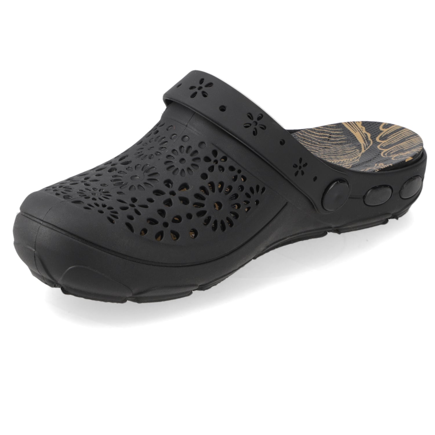 Zueco Mujer Nellie Negro OFF Boaonda 35 / Negro
