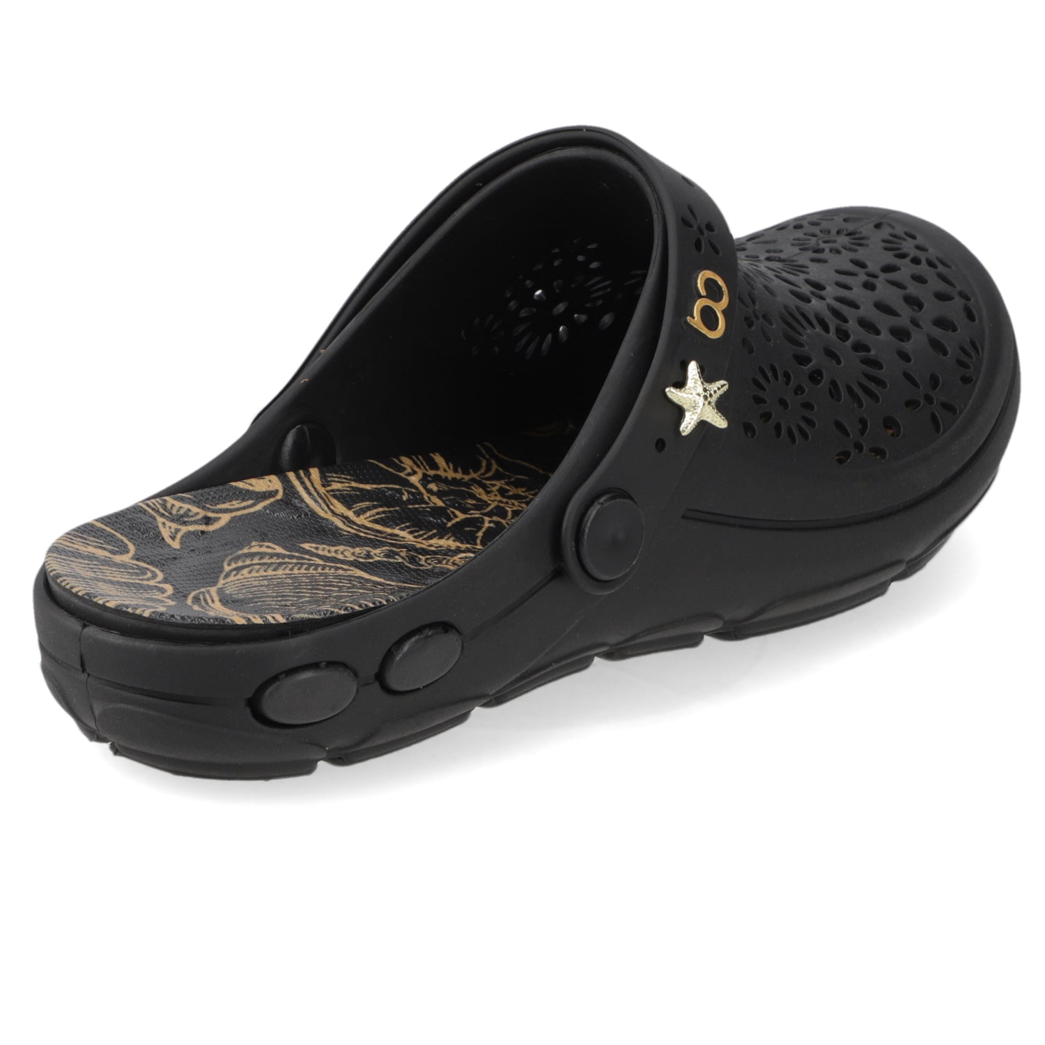 Zueco Mujer Nellie Negro OFF Boaonda 35 / Negro