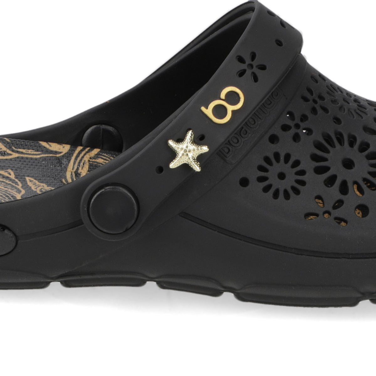 Zueco Mujer Nellie Negro OFF Boaonda 35 / Negro