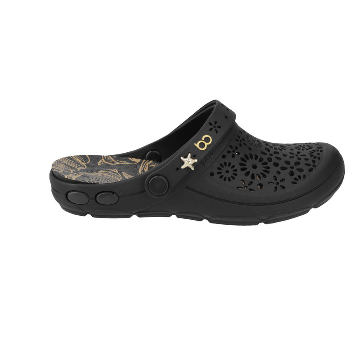 Zueco Mujer Nellie Negro OFF Boaonda 35 / Negro