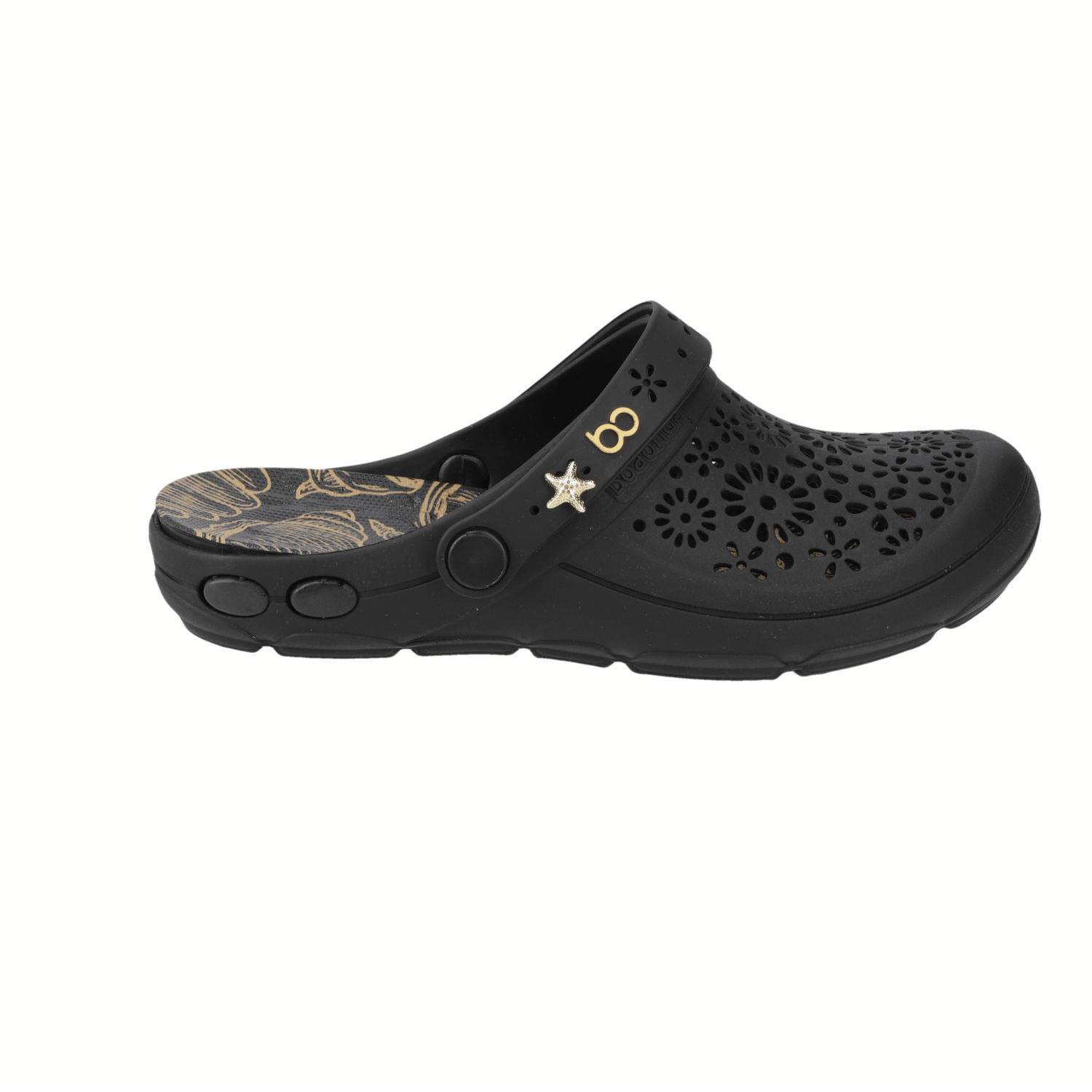 Zueco Mujer Nellie Negro OFF Boaonda 35 / Negro