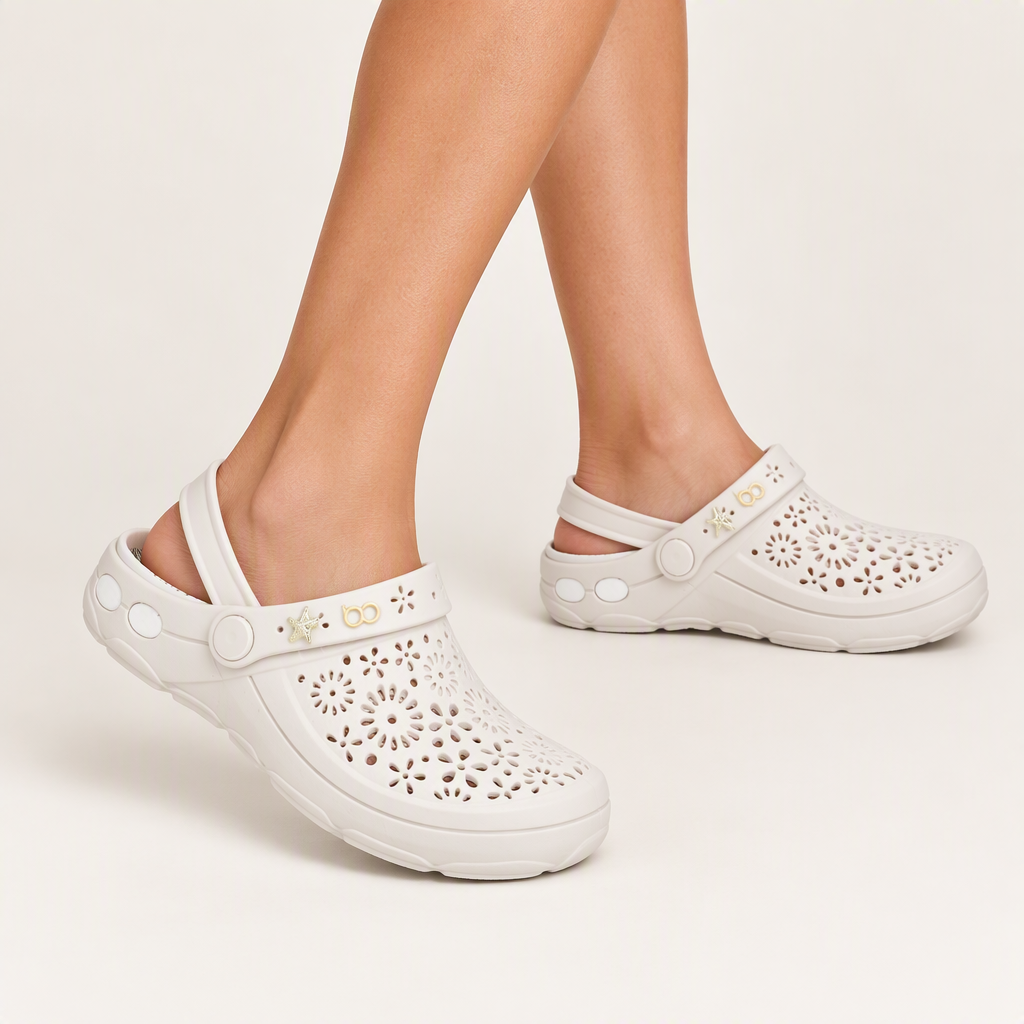 Zueco Mujer Nellie Blanco OFF Boaonda 35 / Blanco