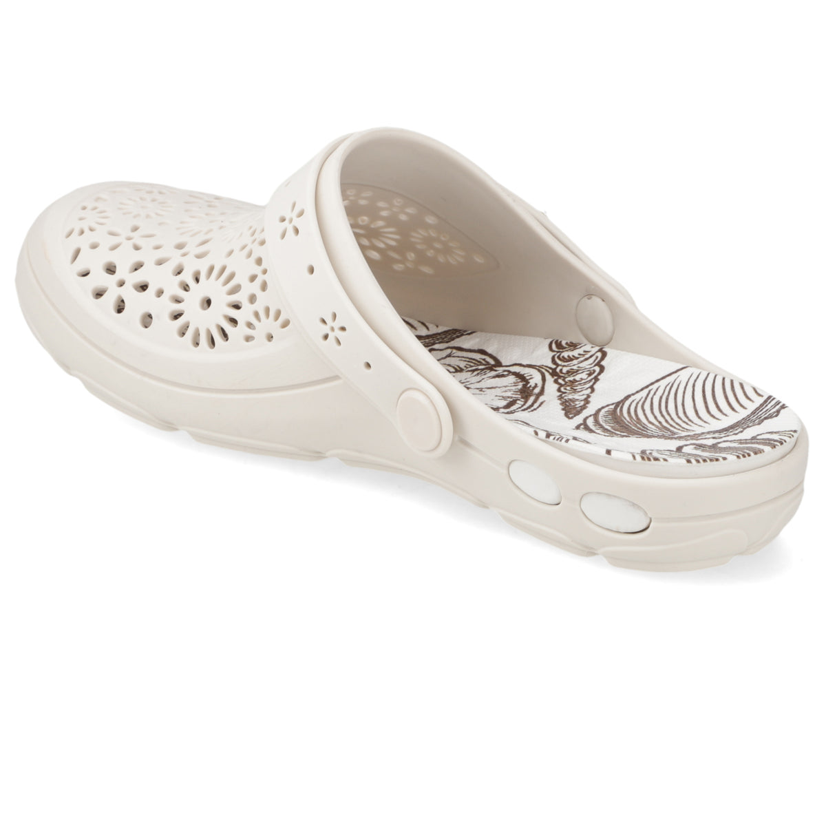 Zueco Mujer Nellie Blanco OFF Boaonda 35 / Blanco