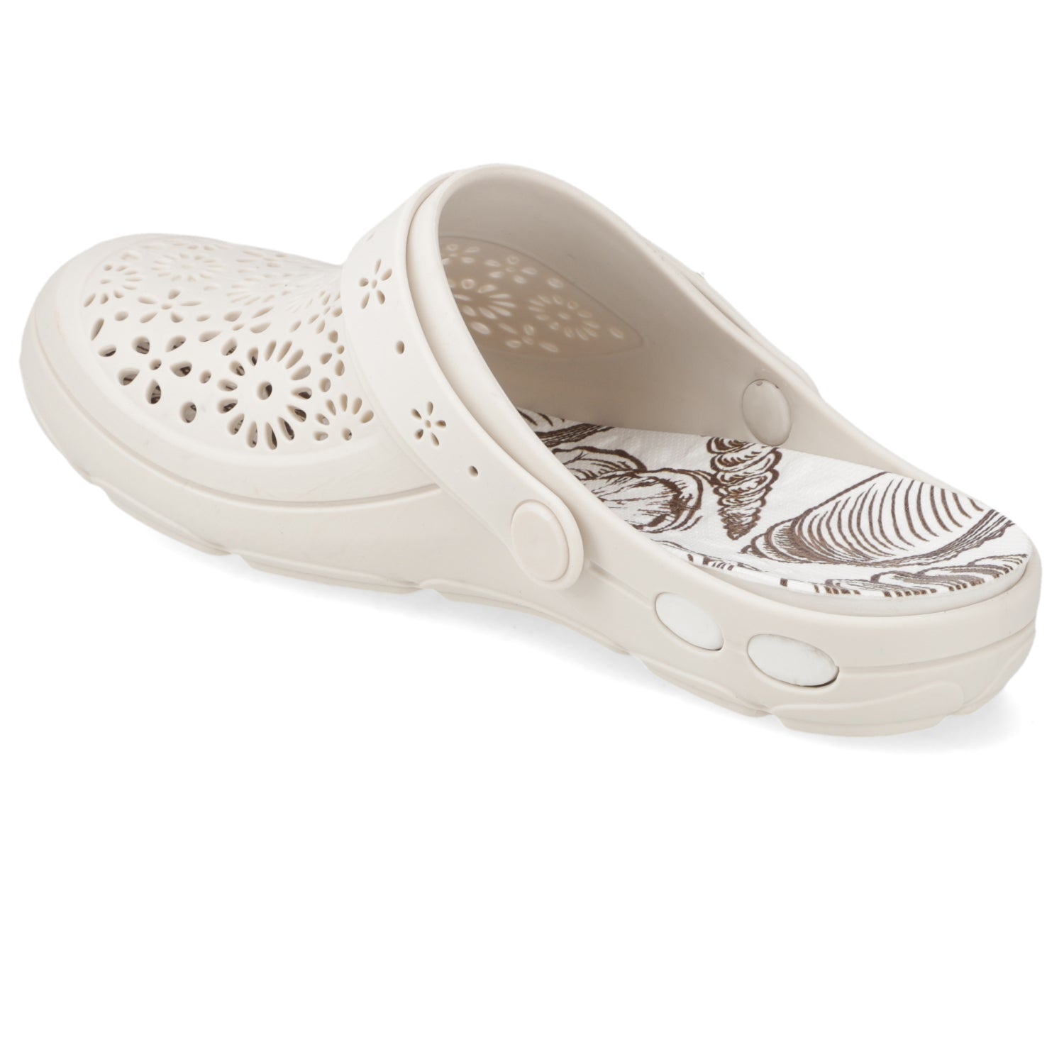Zueco Mujer Nellie Blanco OFF Boaonda 35 / Blanco