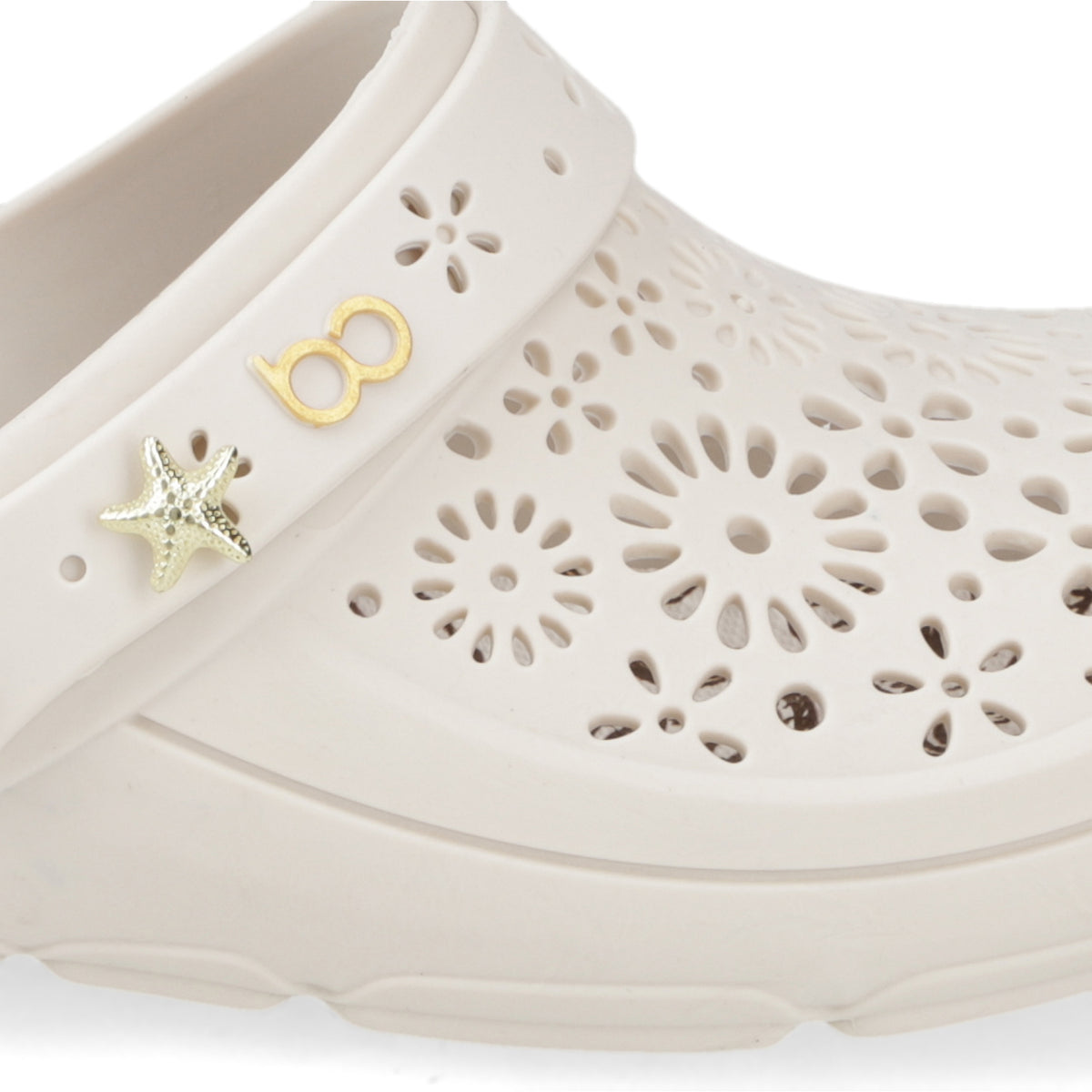 Zueco Mujer Nellie Blanco OFF Boaonda 35 / Blanco