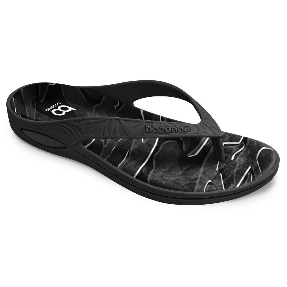Sandalia Hombre Negro Boaonda