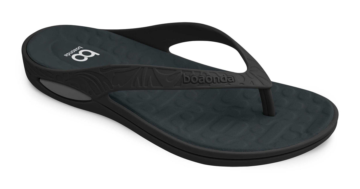 Sandalia Hombre Negro Boaonda