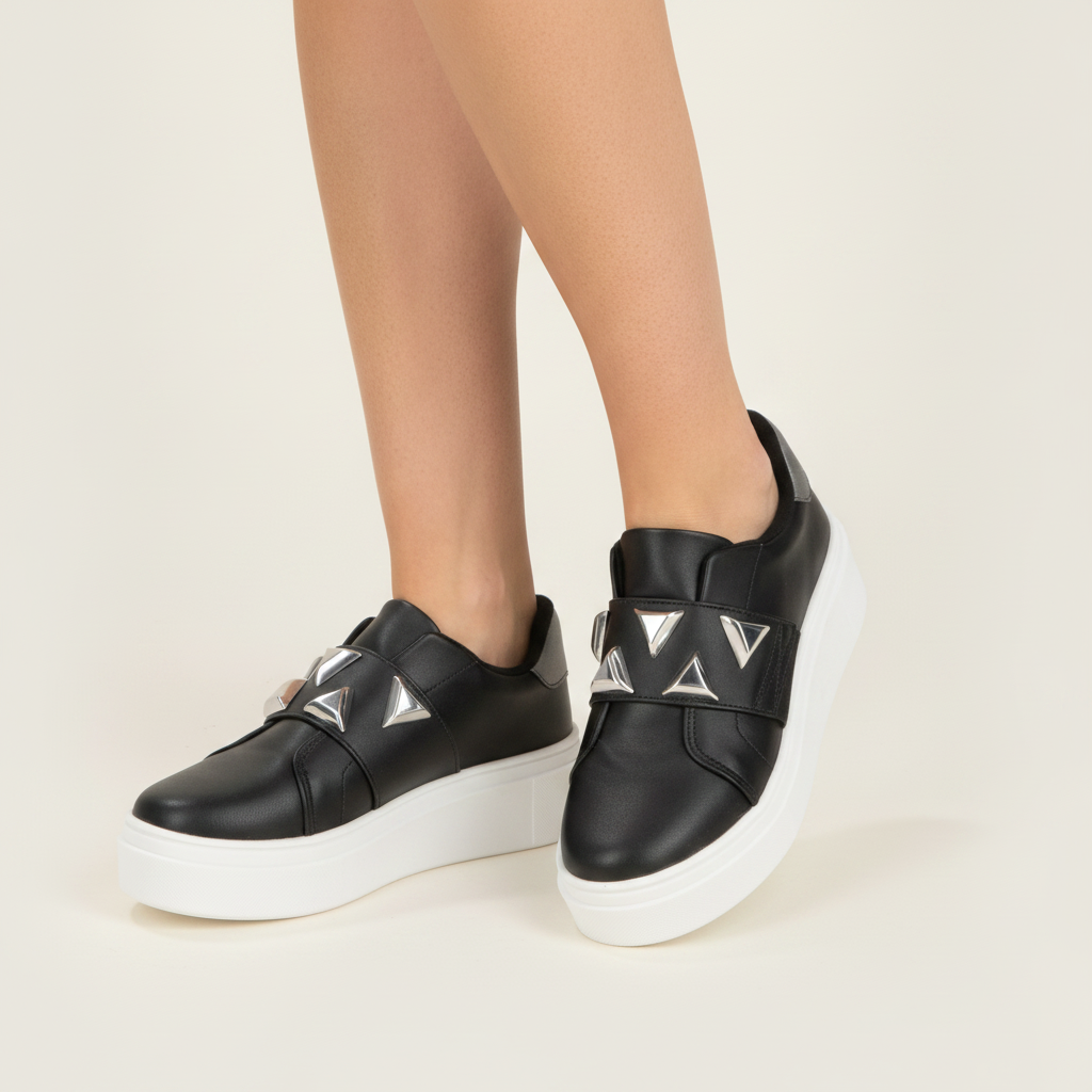 Zapatilla Negra Vizzano