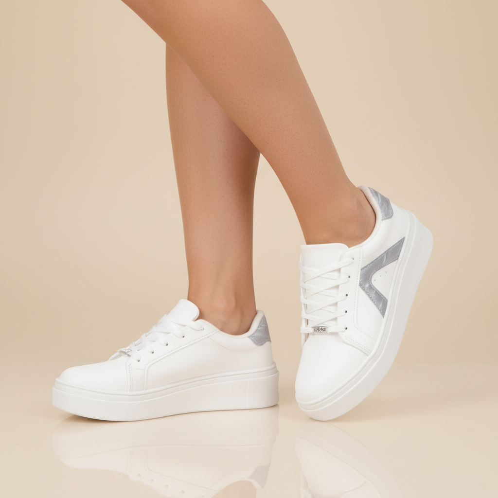 Zapatillas Casuales Blanco Vizzano 35 / Blanco