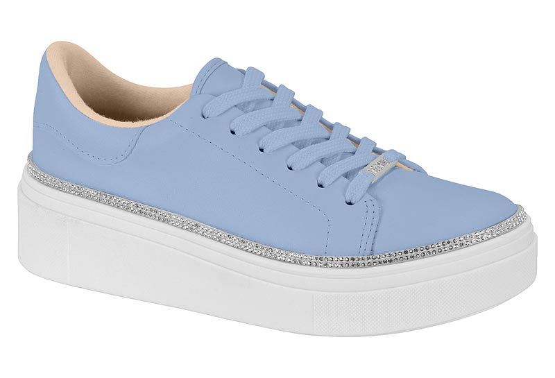 Zapatilla Casual Mujer Vizzano EcoCuero Jeans Denim 35