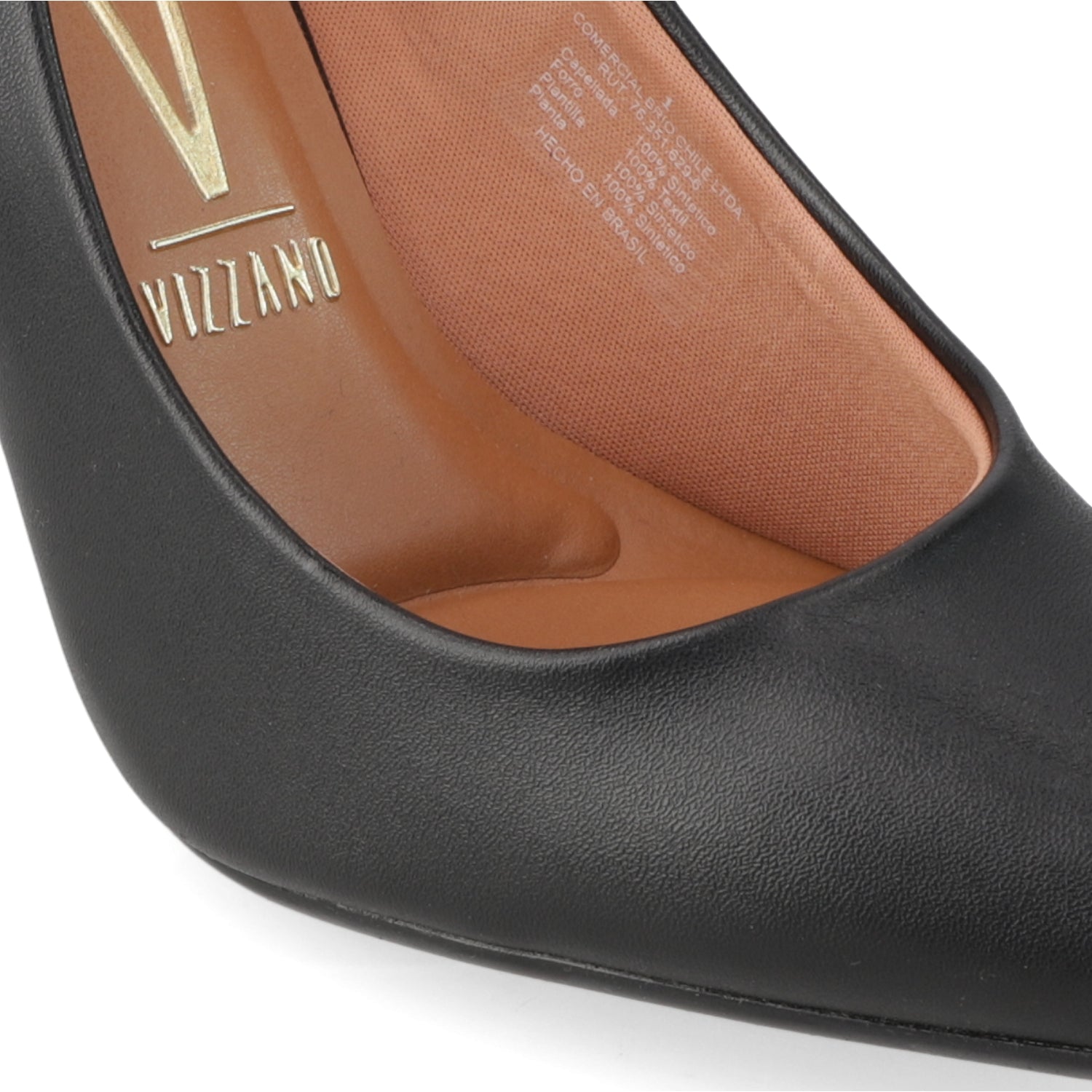 Stiletto Taco Aguja Negro