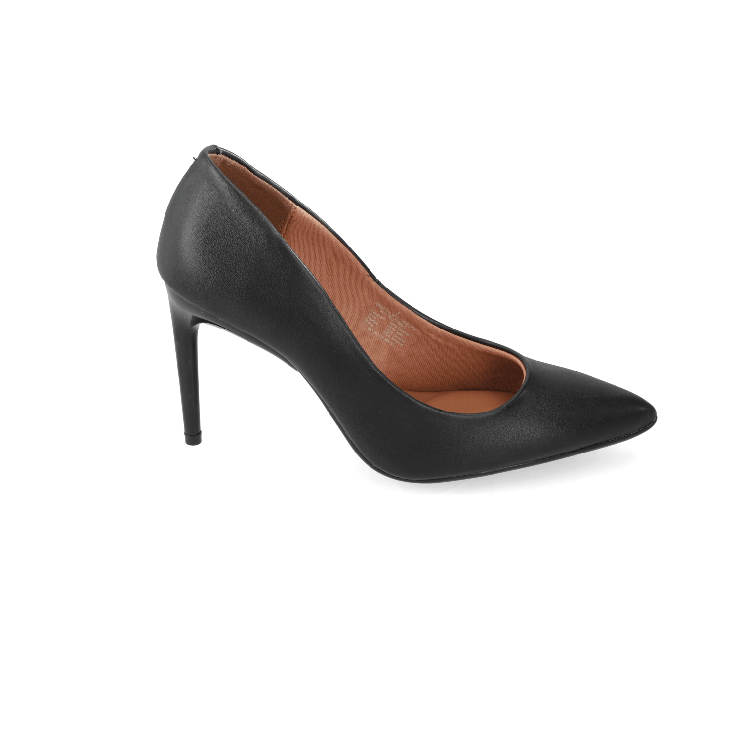 Stiletto Taco Aguja Negro