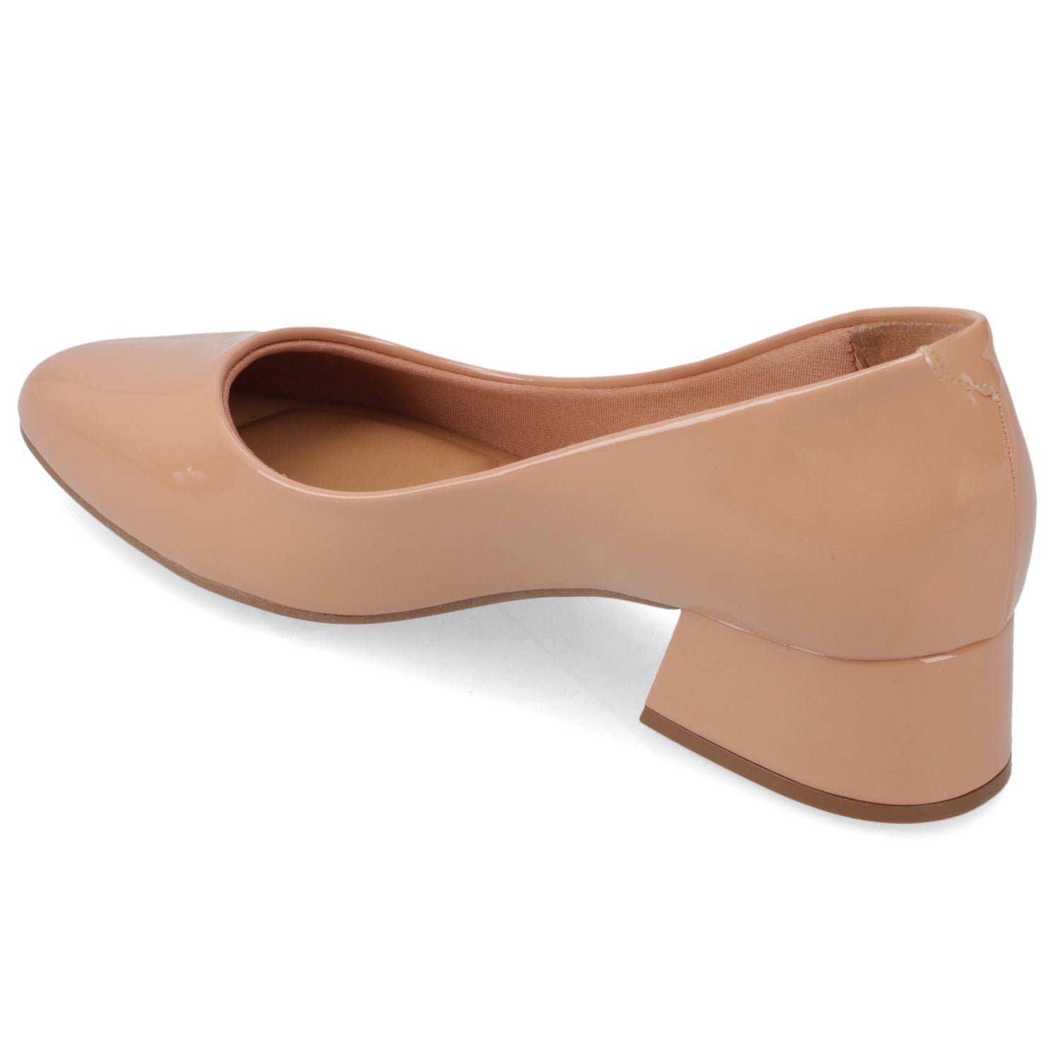 Zapato Taco Ancho Vizzano Nude