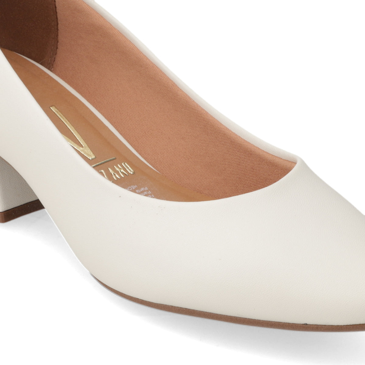 Zapato Taco Ancho Vizzano Blanco