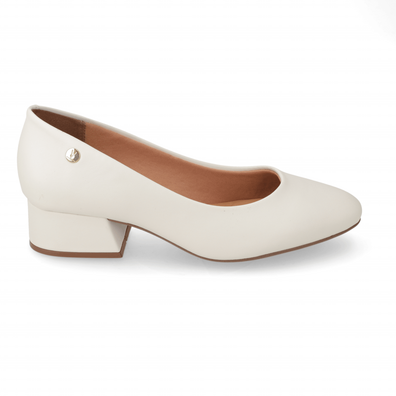 Zapato Taco Ancho Vizzano Blanco
