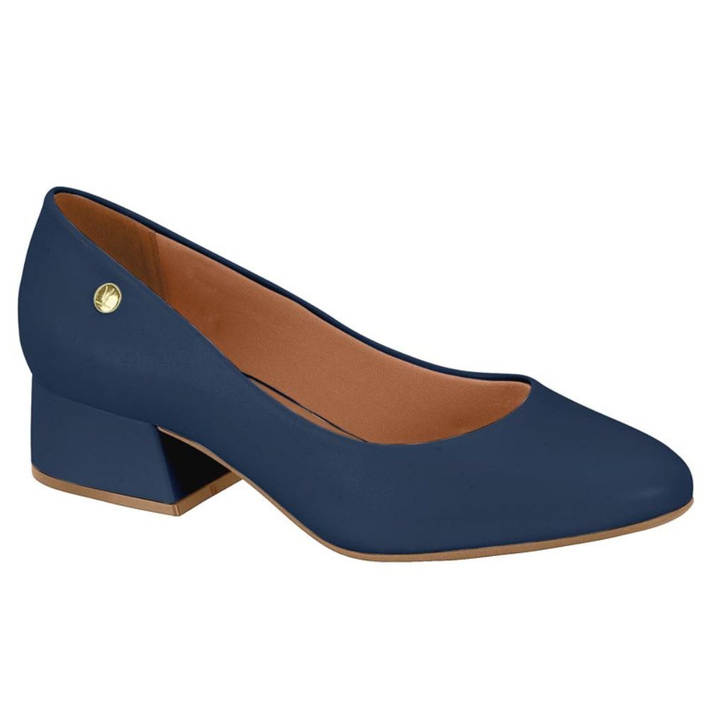 Zapato Taco Cuadrado Vizzano EcoCuero Azul 1346-100-7286-89521