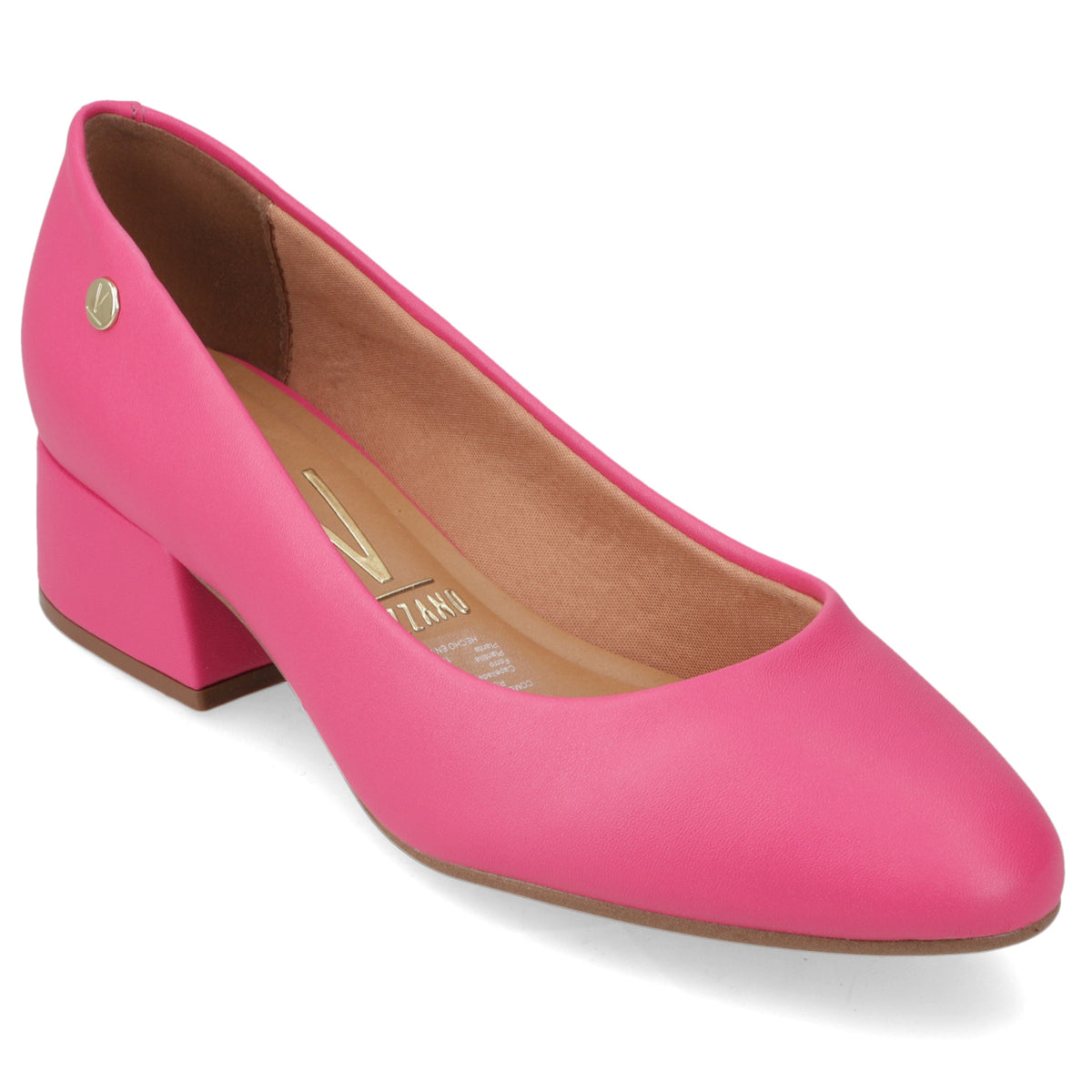 Zapato Taco Ancho Vizzano Pink