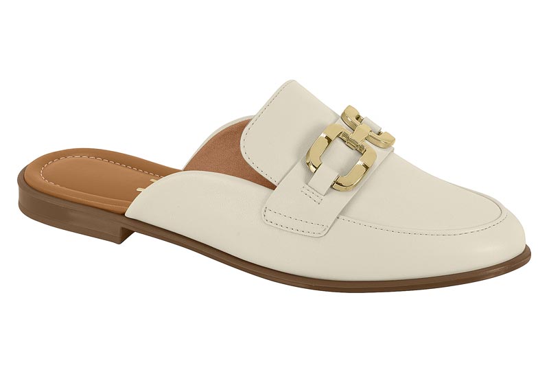 Babucha Blanco OFF Vizzano Ecocuero