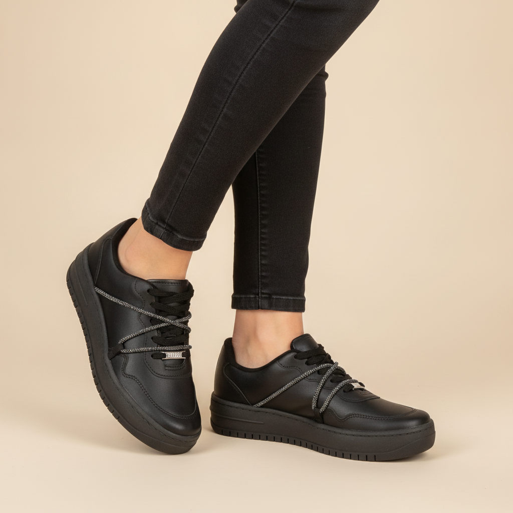Zapatilla Vizzano Negro