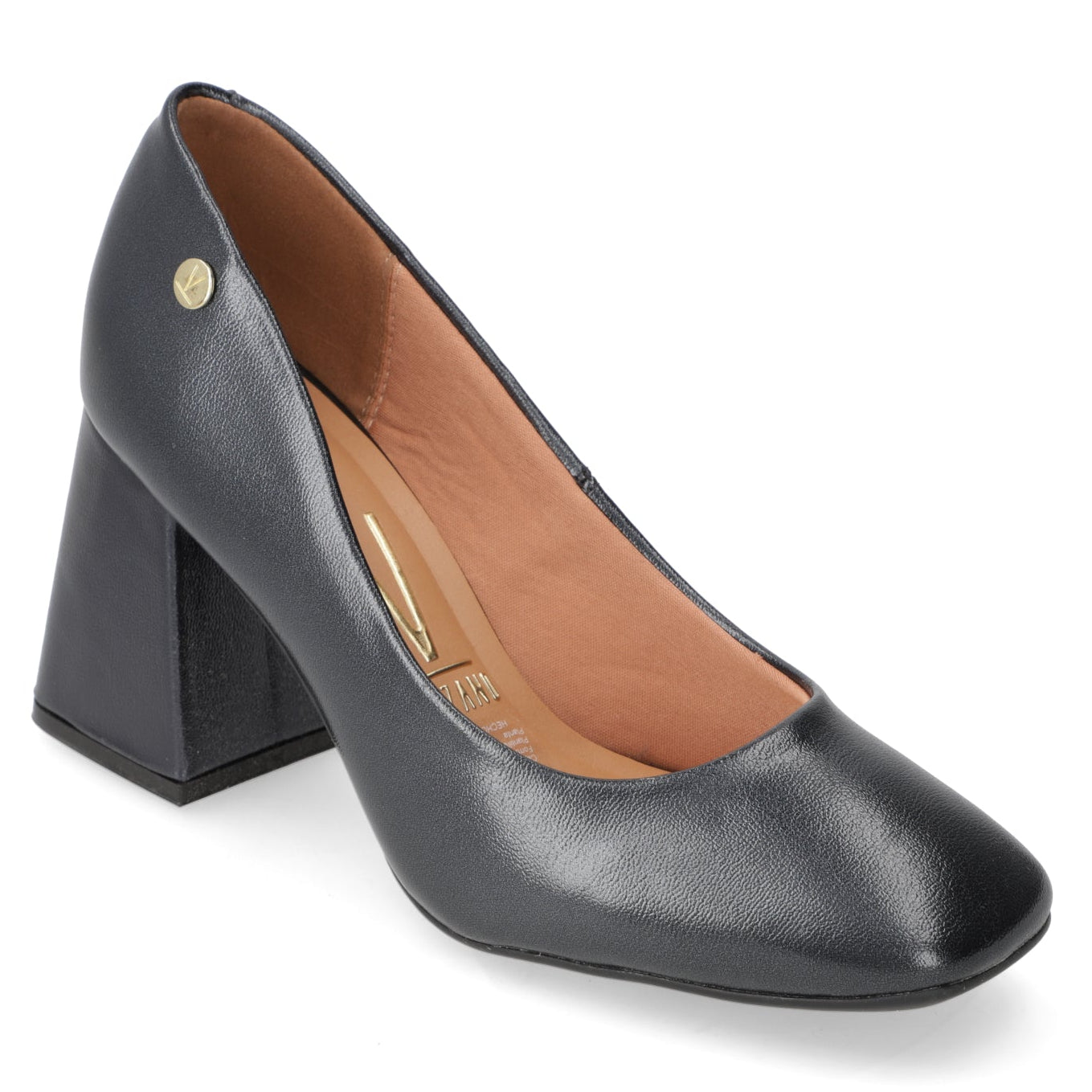 Zapato Taco Cuadrado Vizzano Metalizado 1391-100-14710-15745