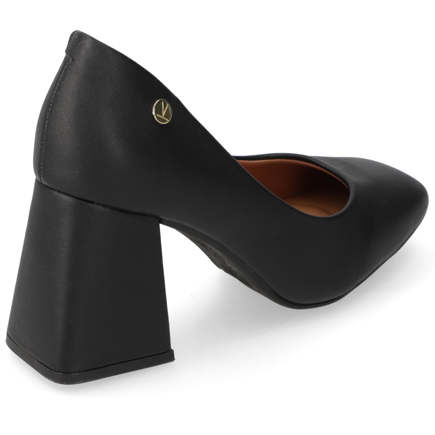 Zapato Taco Ancho Vizzano EcoCuero Negro