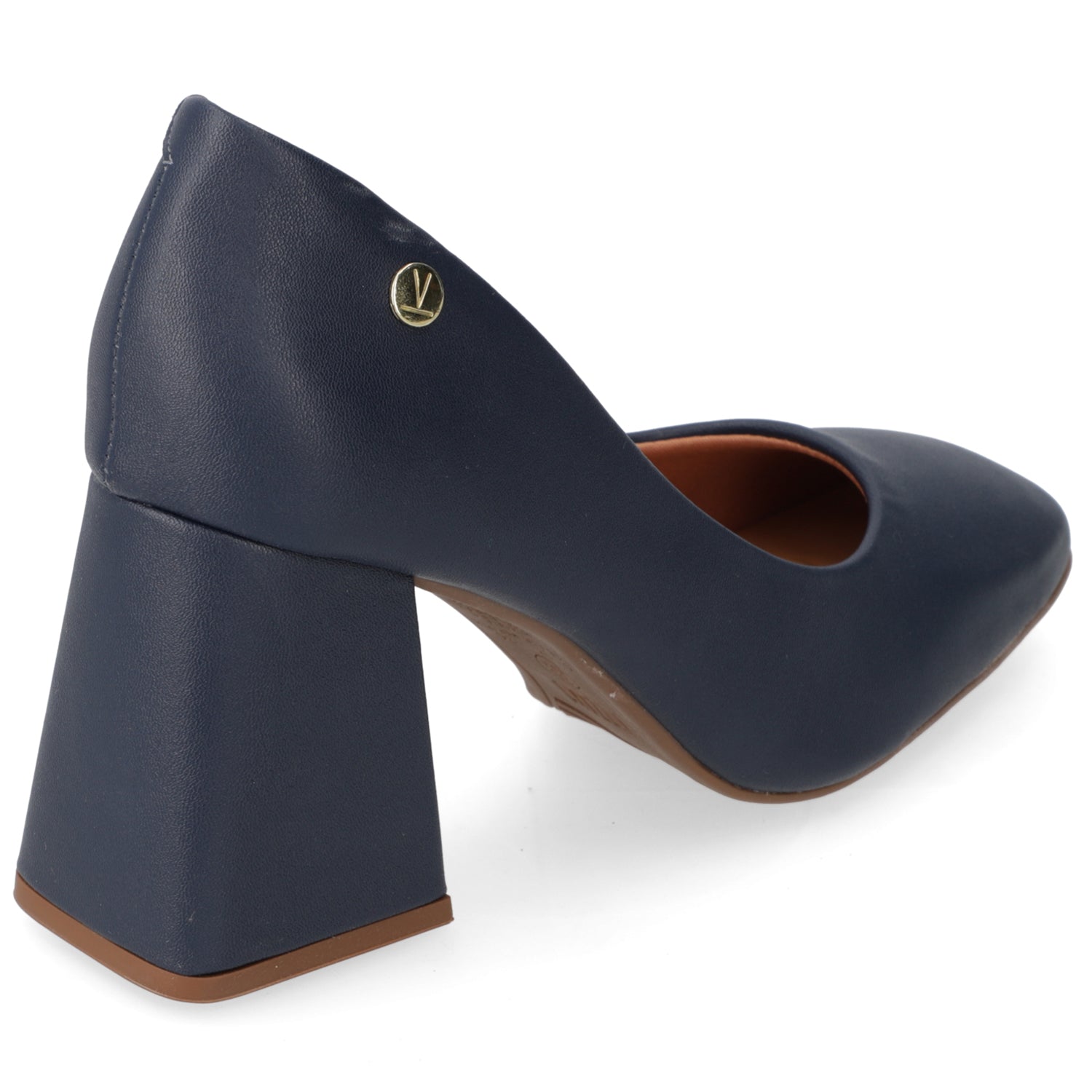 Zapato Taco Ancho Vizzano Azul