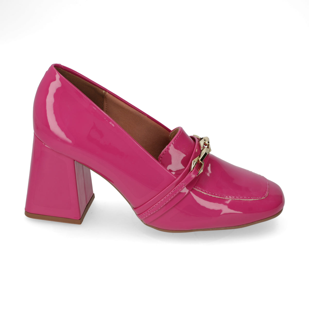 Zapato Taco Ancho Vizzano Magenta