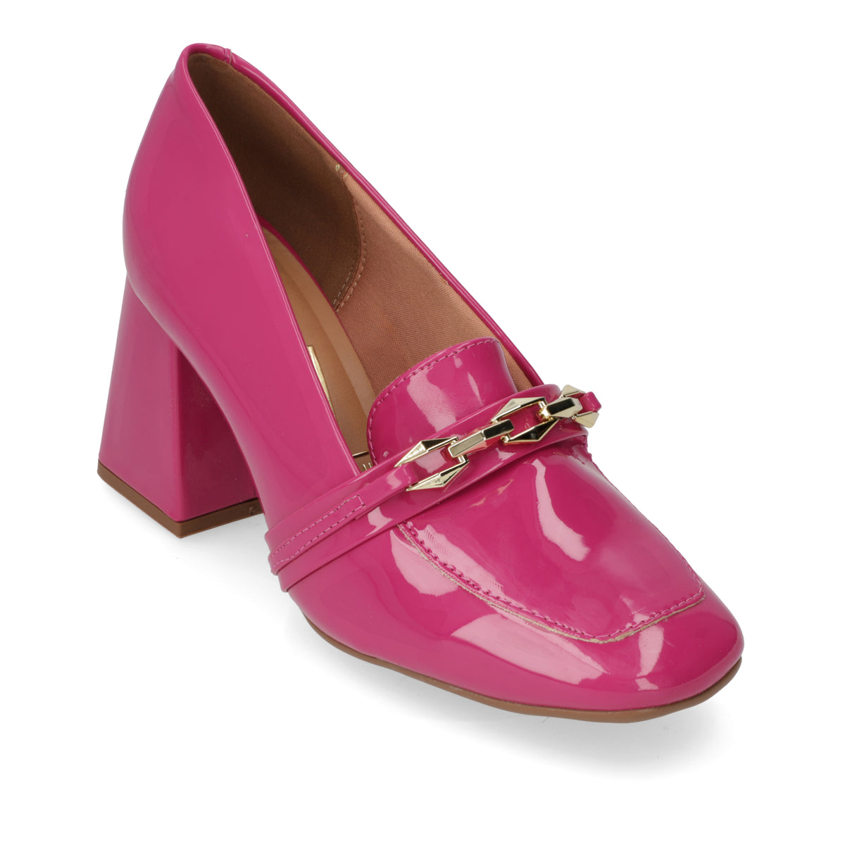 Zapato Taco Ancho Vizzano Magenta