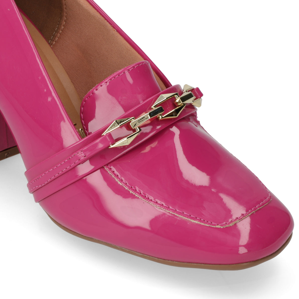 Zapato Taco Ancho Vizzano Magenta