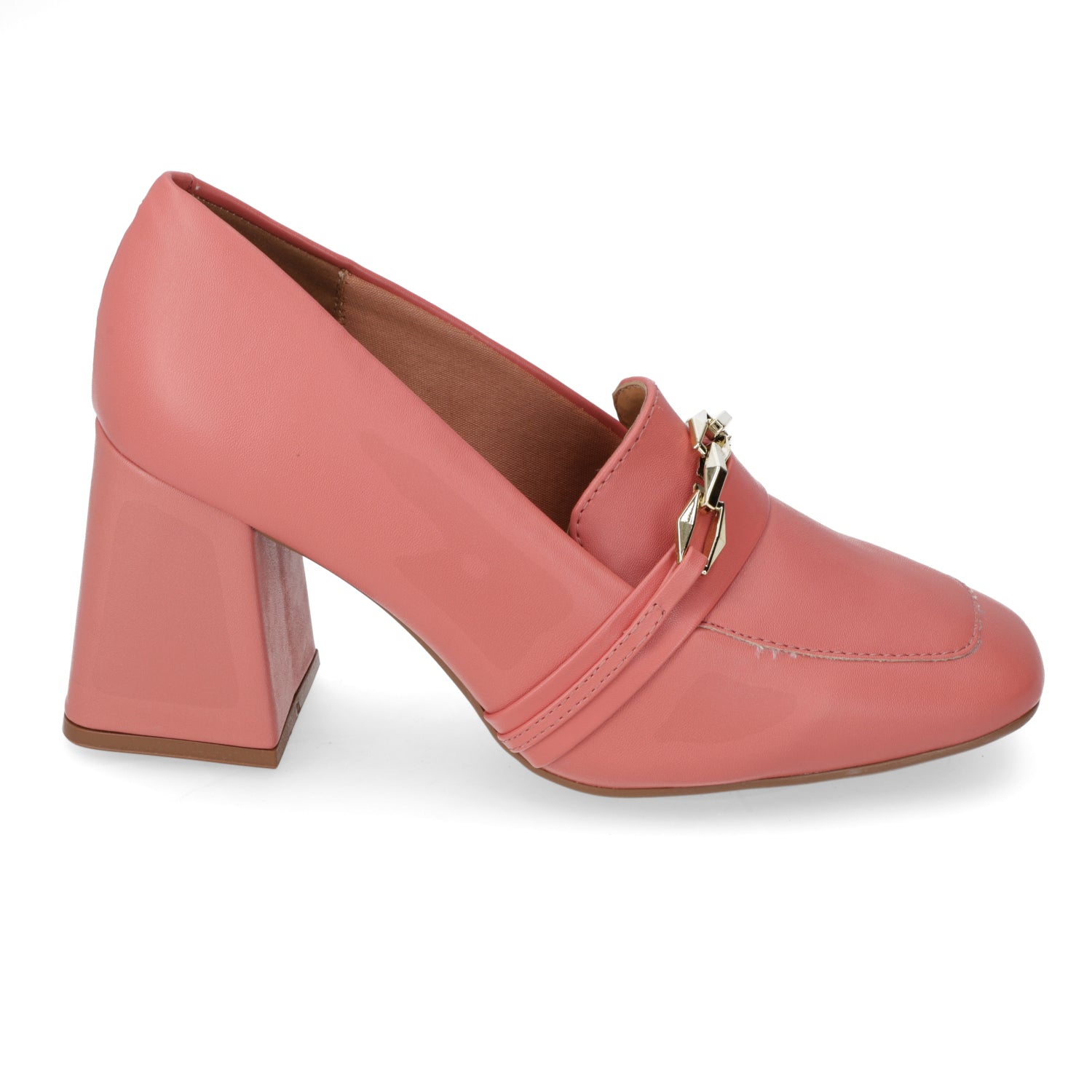 Zapato Taco Ancho Vizzano Coral
