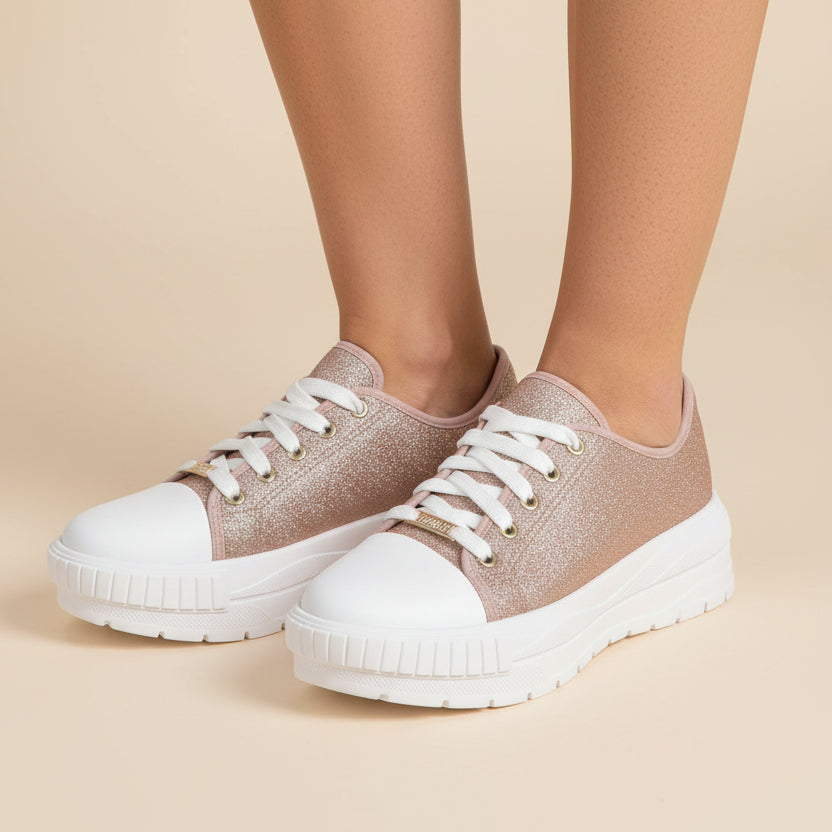 Zapatilla Vizzano Oro Rosado