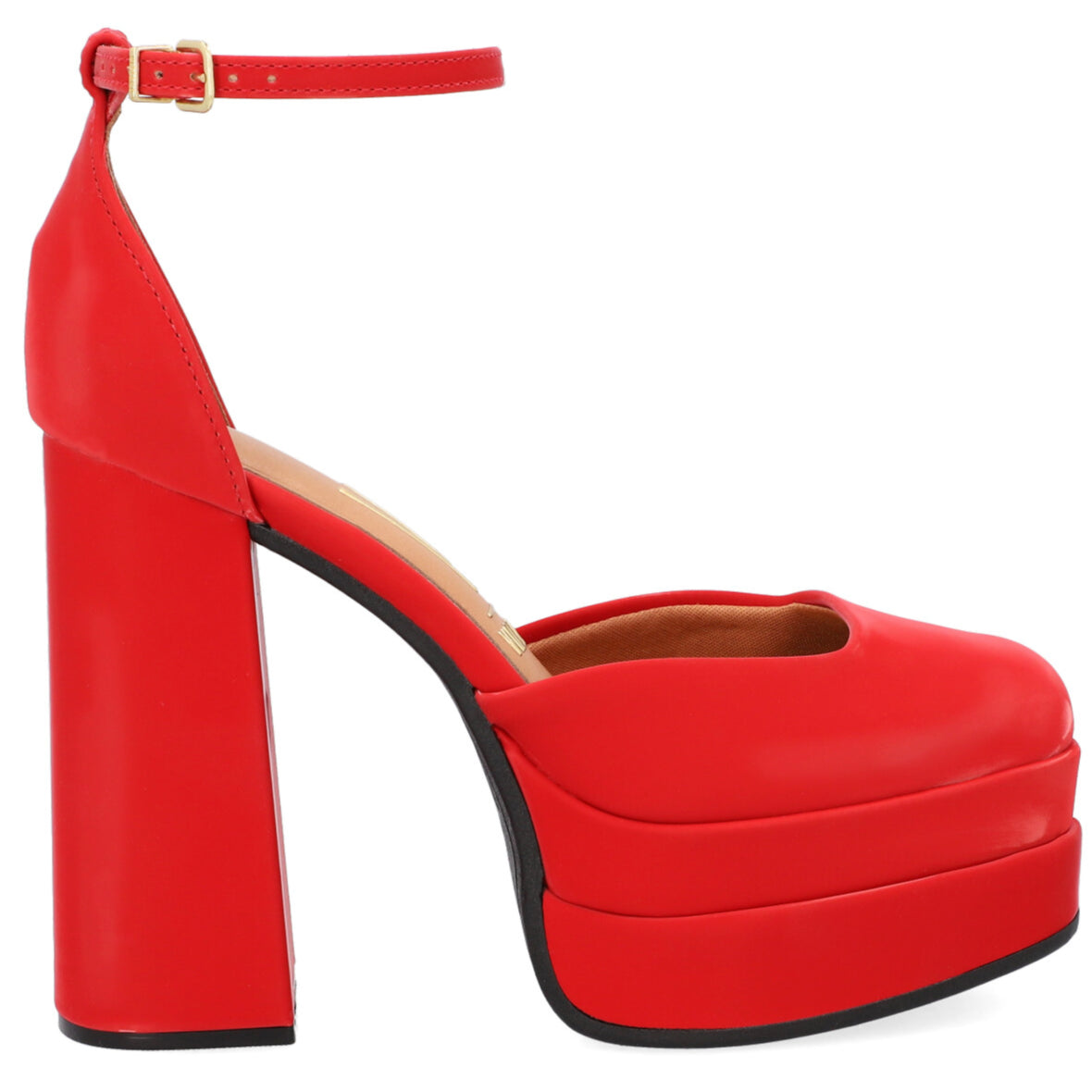 Maxi Plataforma Vizzano Efecto Aterciopelado Rojo 1395-101-20076-46175