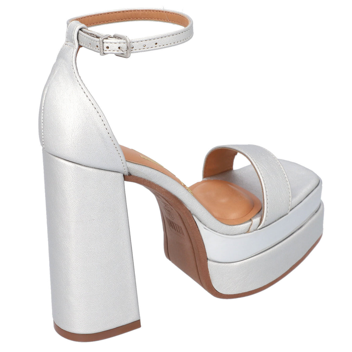 Sandalia Maxi Plataforma Vizzano Plateado 1395-103-24311-41