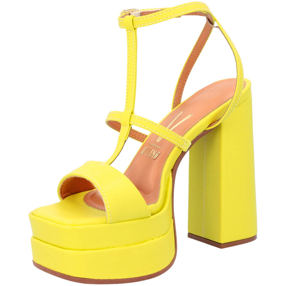 Sandalia Mujer Vizzano EcoCuero Amarillo 1395-104-7286-87464