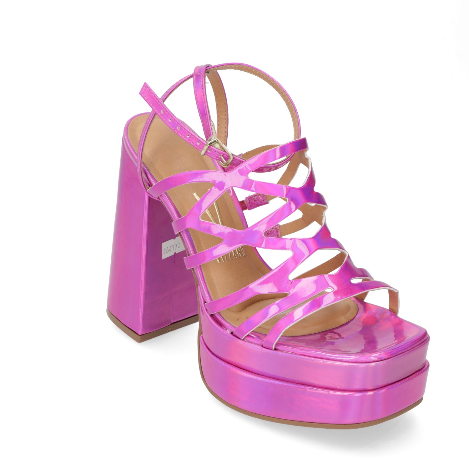 Sandalia Mujer Vizzano Holográfico Pink 1395-108-11808-68153