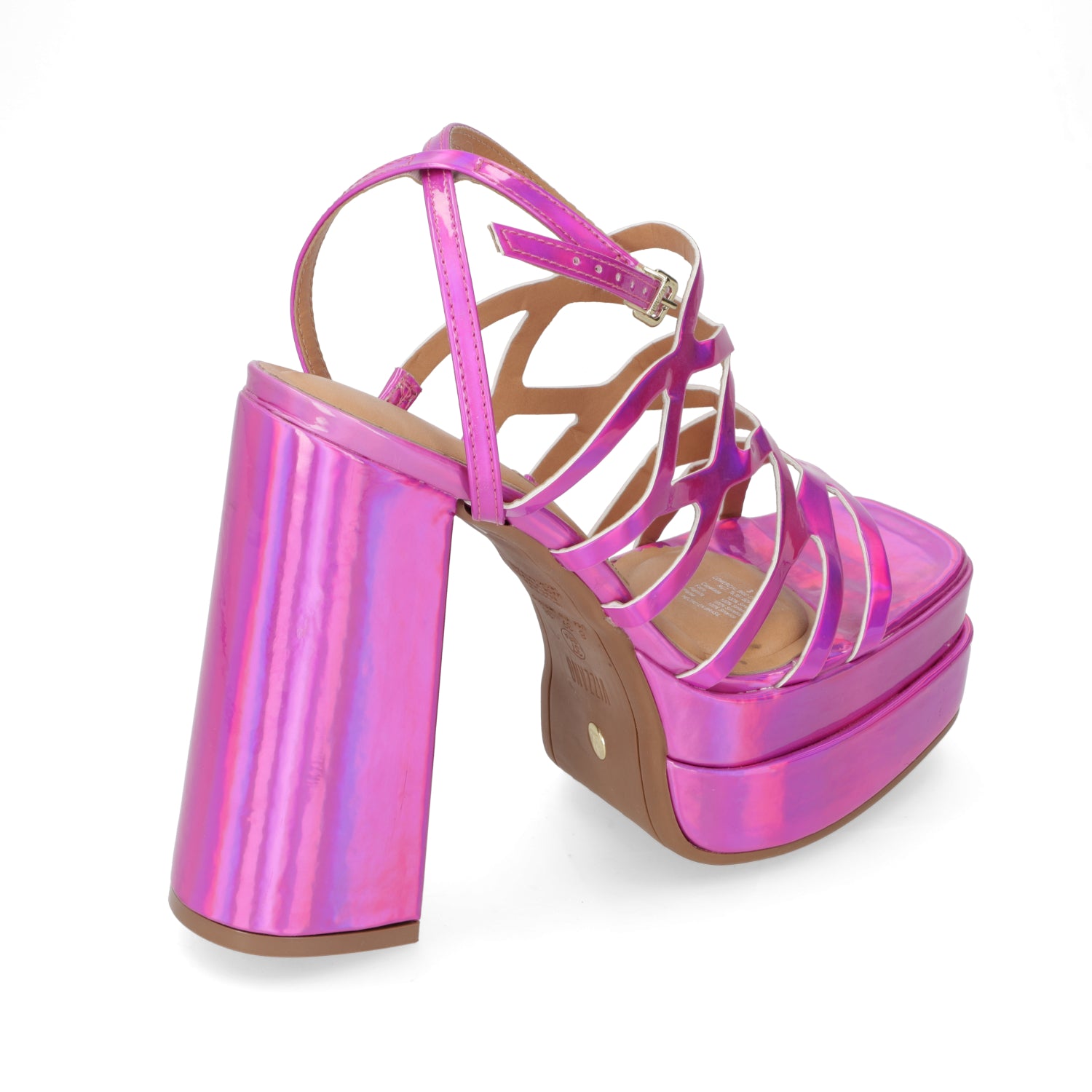 Sandalia Mujer Vizzano Holográfico Pink 1395-108-11808-68153