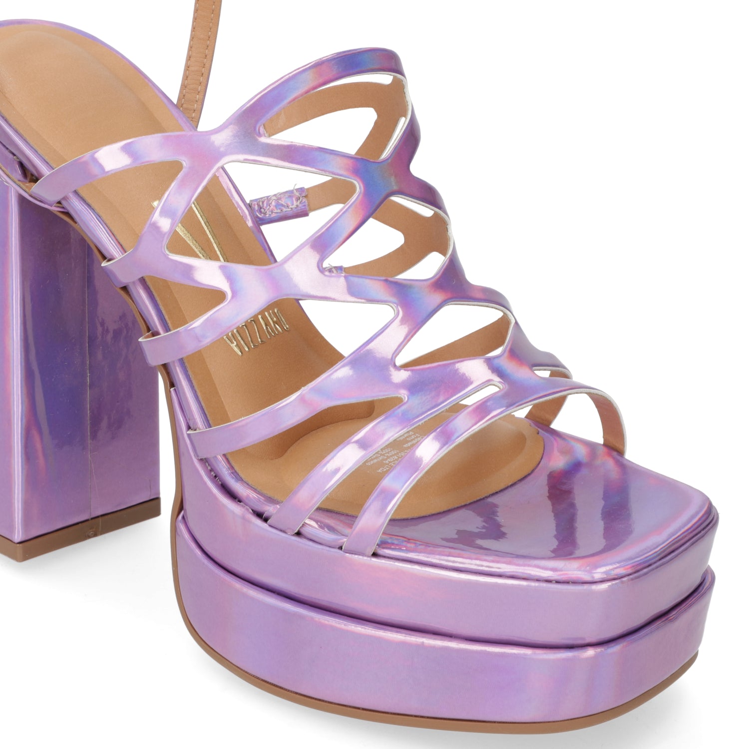 Sandalia Mujer Vizzano Holográfico Lila 1395-108-11808-89358