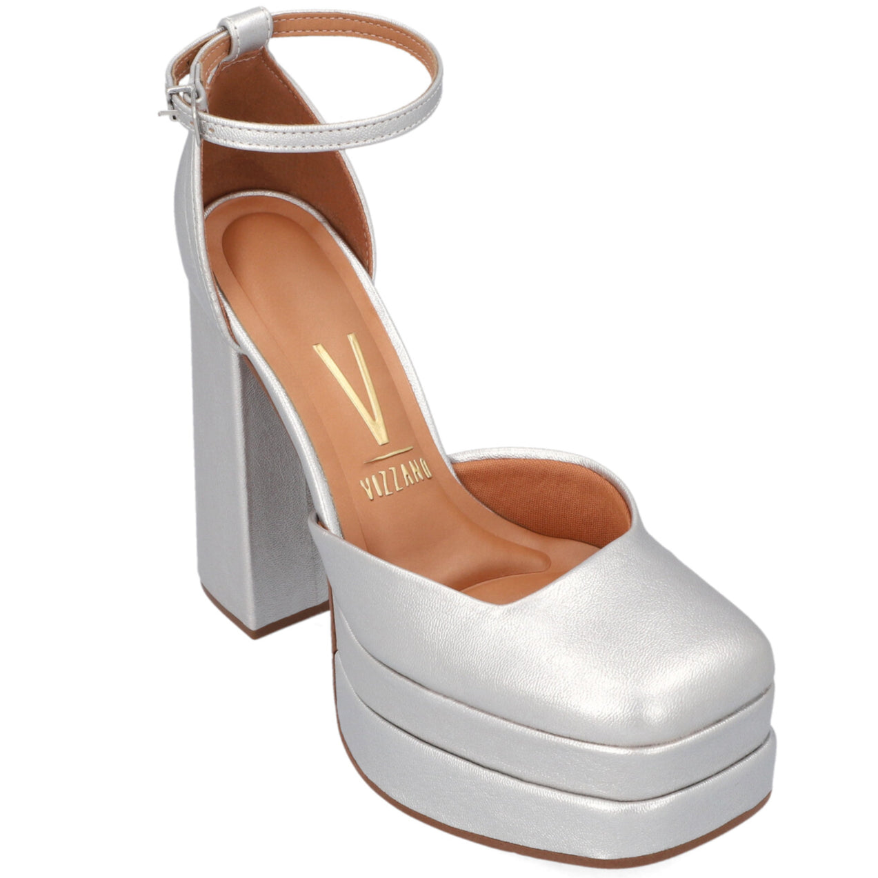 Maxi Plataforma Vizzano Plateado 1395-101-24250-41