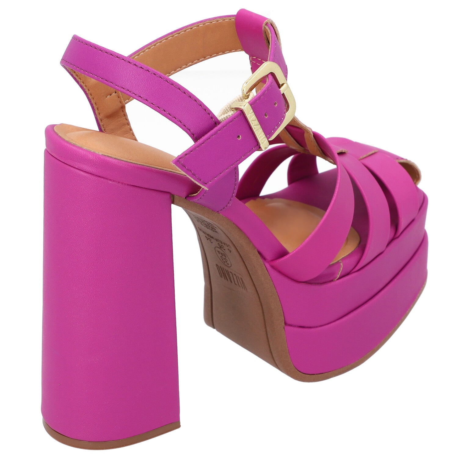 Sandalia Maxi Plataforma Vizzano EcoCuero Purpura 1395-102-7286-85134